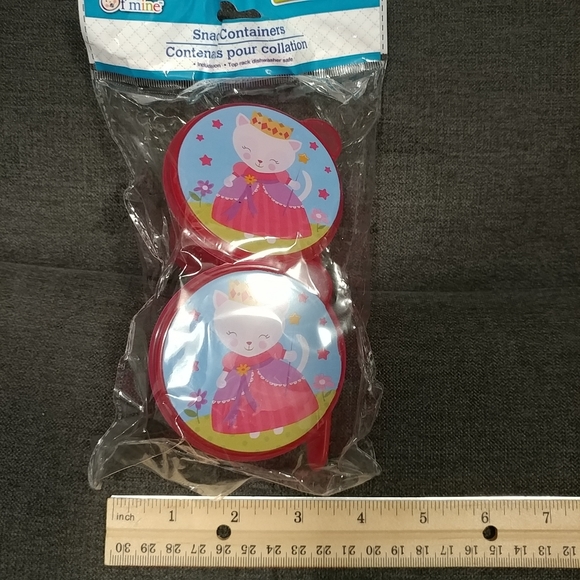 New Cat Princess Snack Containers & Spoon Set - Picture 2 of 9